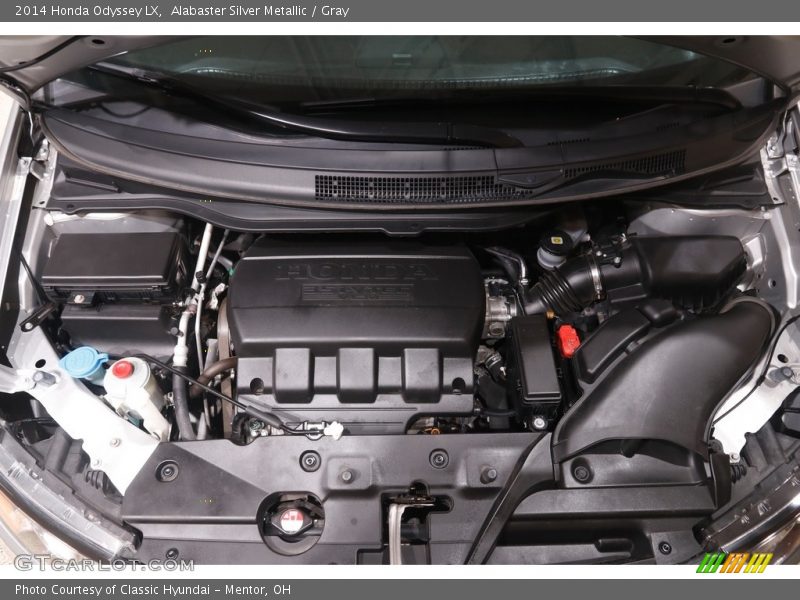 Alabaster Silver Metallic / Gray 2014 Honda Odyssey LX