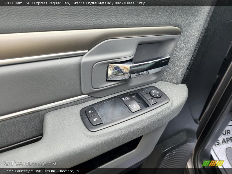 Granite Crystal Metallic / Black/Diesel Gray 2014 Ram 1500 Express Regular Cab