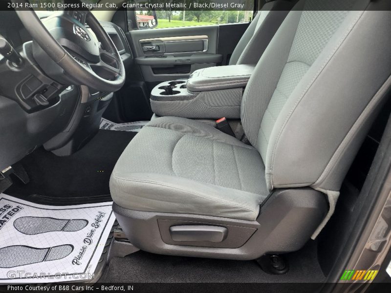 Granite Crystal Metallic / Black/Diesel Gray 2014 Ram 1500 Express Regular Cab