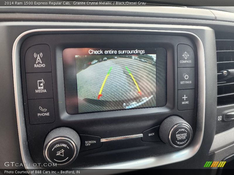 Granite Crystal Metallic / Black/Diesel Gray 2014 Ram 1500 Express Regular Cab