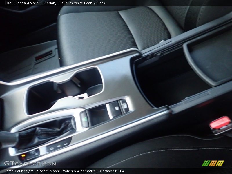 Platinum White Pearl / Black 2020 Honda Accord LX Sedan