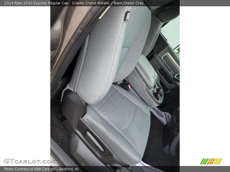 Granite Crystal Metallic / Black/Diesel Gray 2014 Ram 1500 Express Regular Cab
