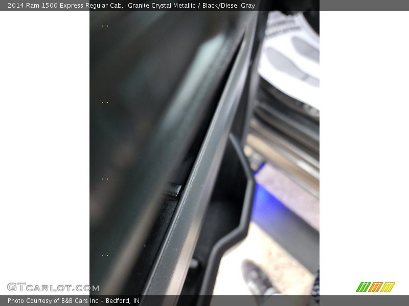 Granite Crystal Metallic / Black/Diesel Gray 2014 Ram 1500 Express Regular Cab