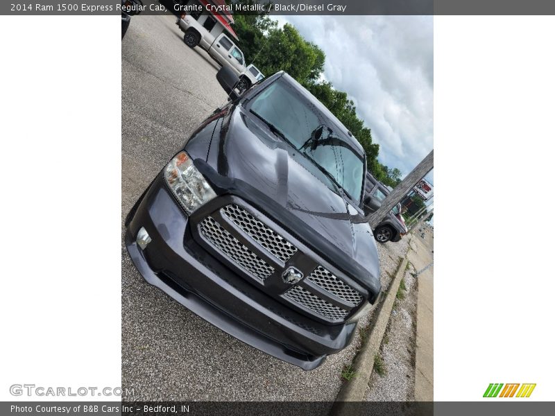 Granite Crystal Metallic / Black/Diesel Gray 2014 Ram 1500 Express Regular Cab