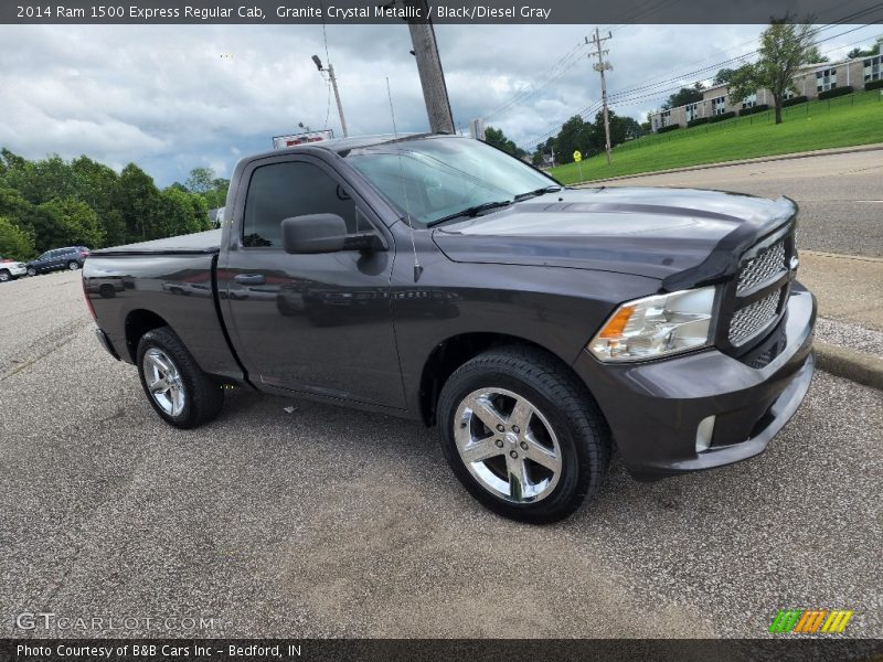 Granite Crystal Metallic / Black/Diesel Gray 2014 Ram 1500 Express Regular Cab