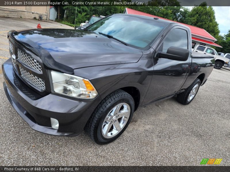 Granite Crystal Metallic / Black/Diesel Gray 2014 Ram 1500 Express Regular Cab