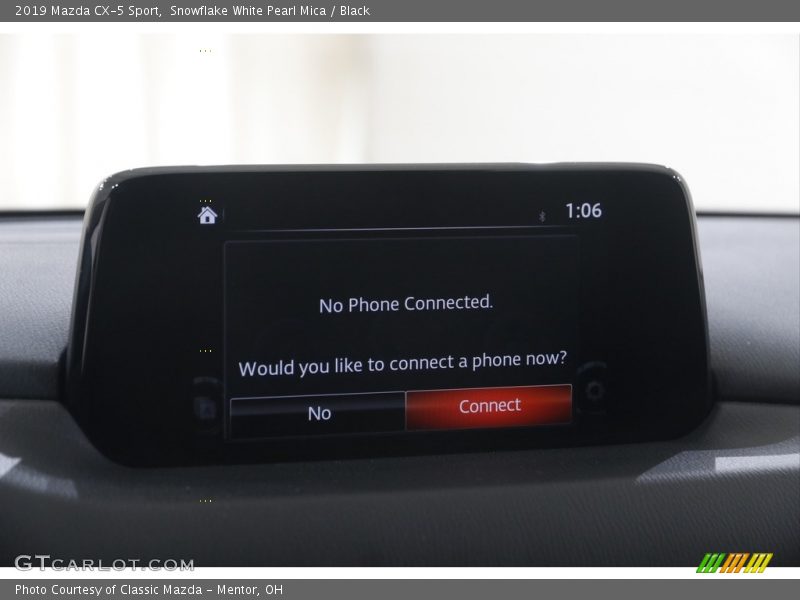 Snowflake White Pearl Mica / Black 2019 Mazda CX-5 Sport