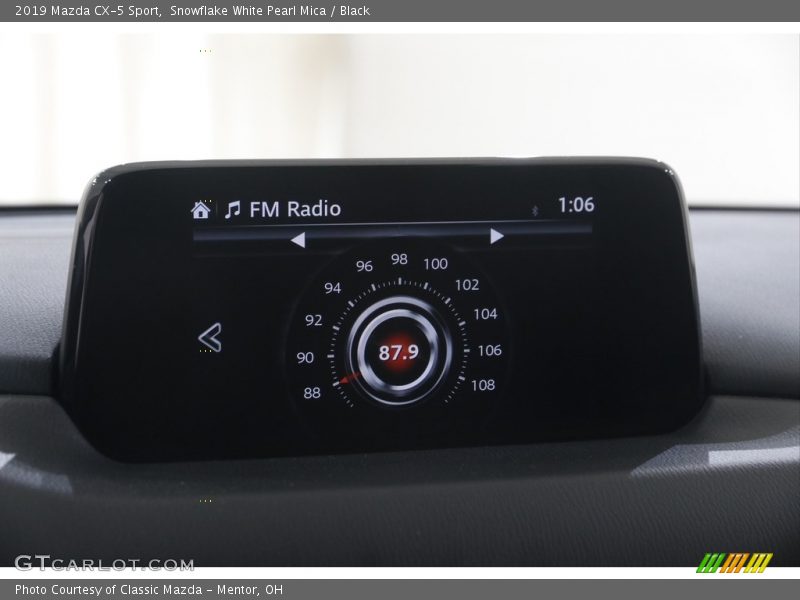 Snowflake White Pearl Mica / Black 2019 Mazda CX-5 Sport