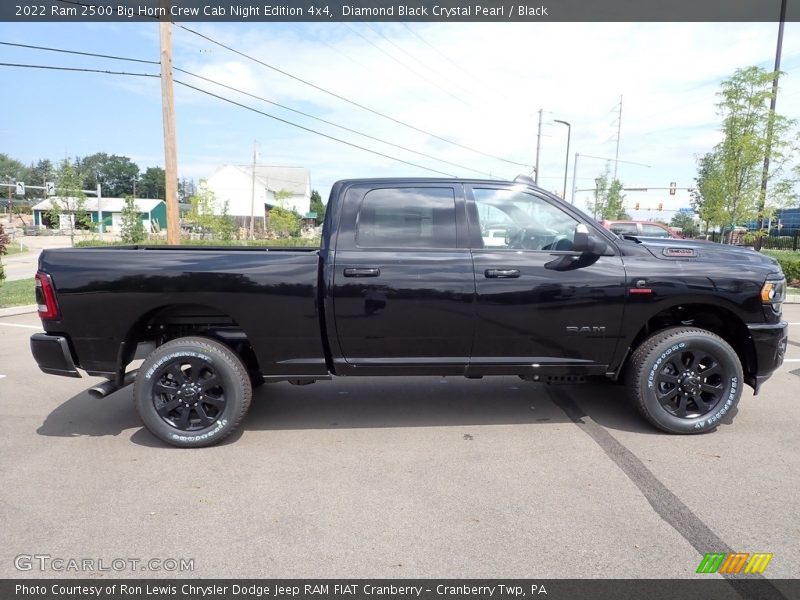 Diamond Black Crystal Pearl / Black 2022 Ram 2500 Big Horn Crew Cab Night Edition 4x4