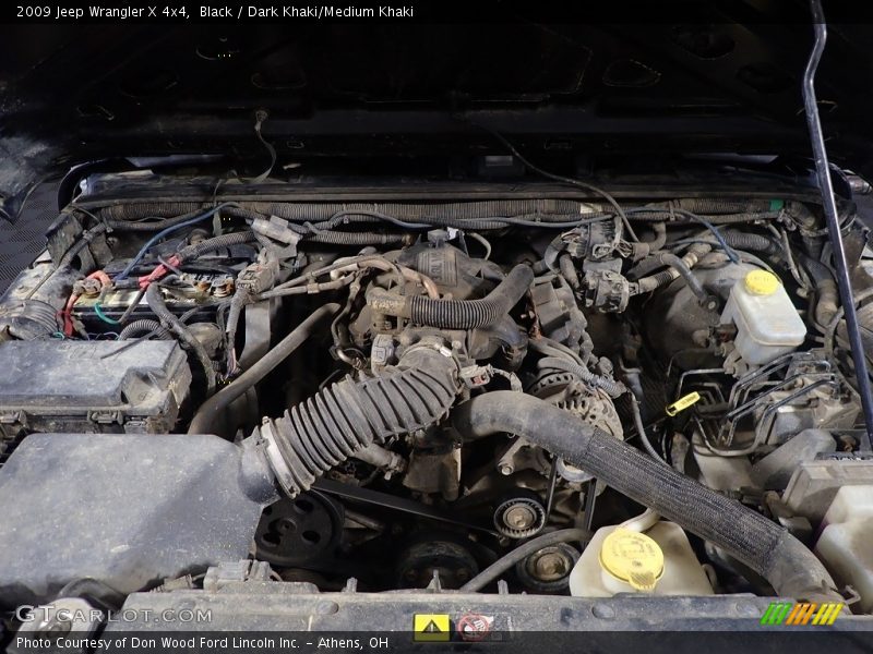 Black / Dark Khaki/Medium Khaki 2009 Jeep Wrangler X 4x4