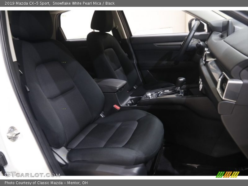 Snowflake White Pearl Mica / Black 2019 Mazda CX-5 Sport