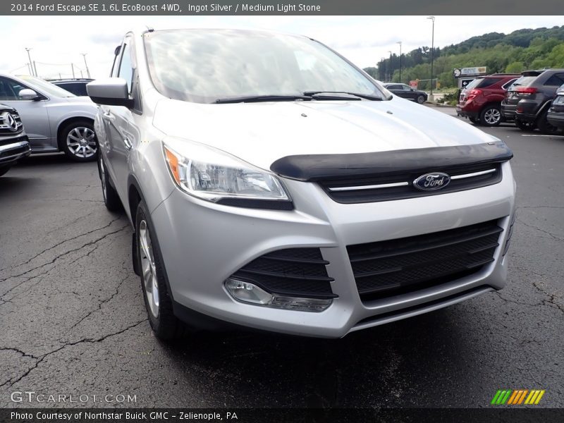 Ingot Silver / Medium Light Stone 2014 Ford Escape SE 1.6L EcoBoost 4WD