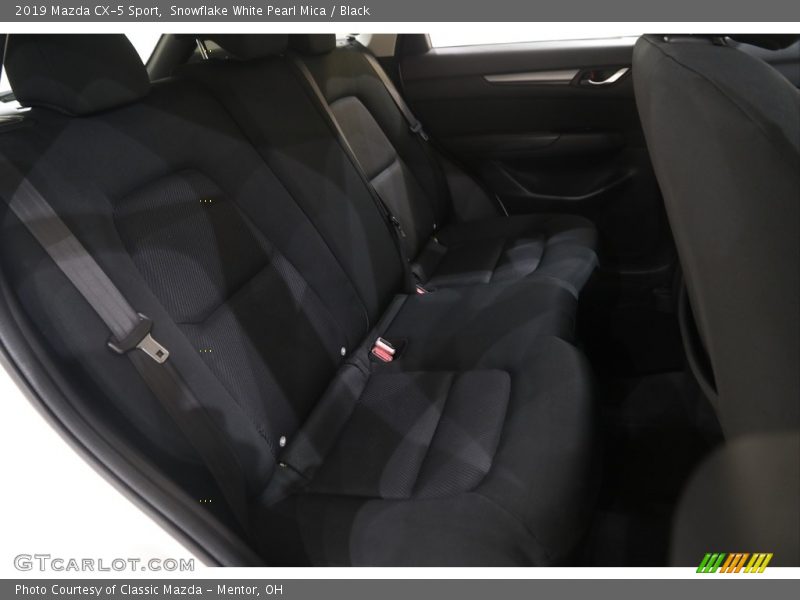 Snowflake White Pearl Mica / Black 2019 Mazda CX-5 Sport