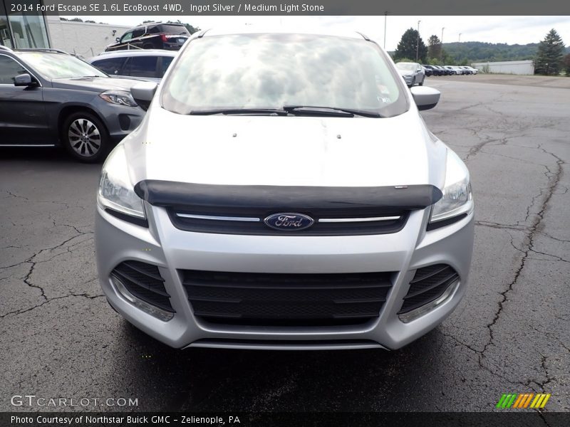 Ingot Silver / Medium Light Stone 2014 Ford Escape SE 1.6L EcoBoost 4WD