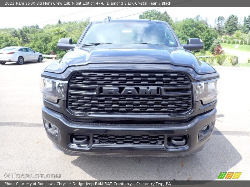 Diamond Black Crystal Pearl / Black 2022 Ram 2500 Big Horn Crew Cab Night Edition 4x4