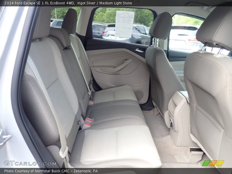 Ingot Silver / Medium Light Stone 2014 Ford Escape SE 1.6L EcoBoost 4WD