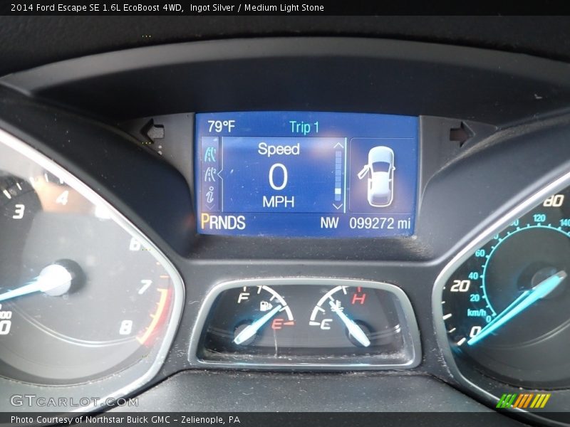 Ingot Silver / Medium Light Stone 2014 Ford Escape SE 1.6L EcoBoost 4WD