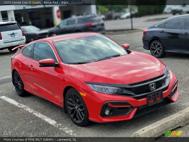 Front 3/4 View of 2020 Civic Si Coupe