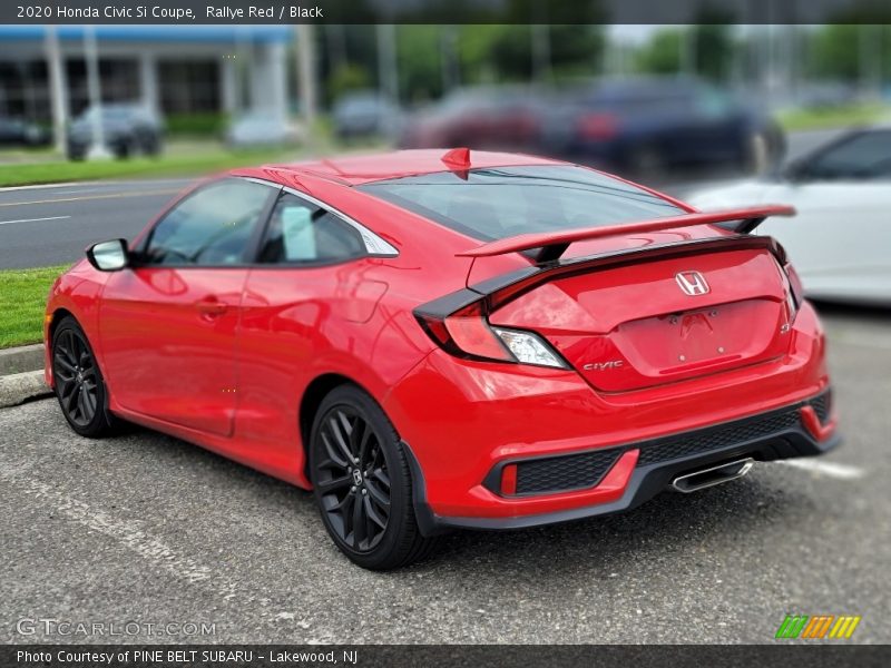 Rallye Red / Black 2020 Honda Civic Si Coupe