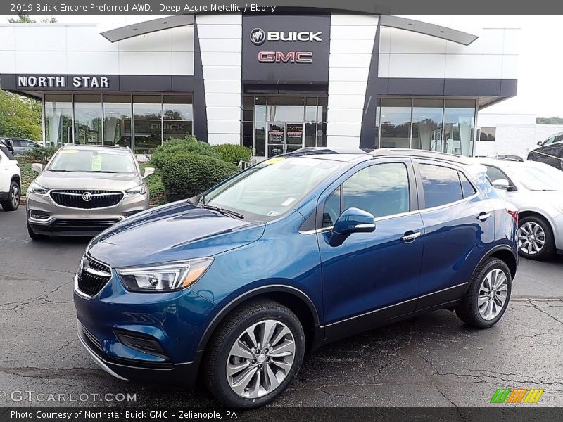 Deep Azure Metallic / Ebony 2019 Buick Encore Preferred AWD