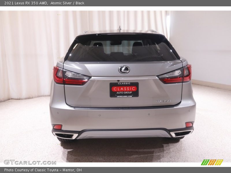 Atomic Silver / Black 2021 Lexus RX 350 AWD