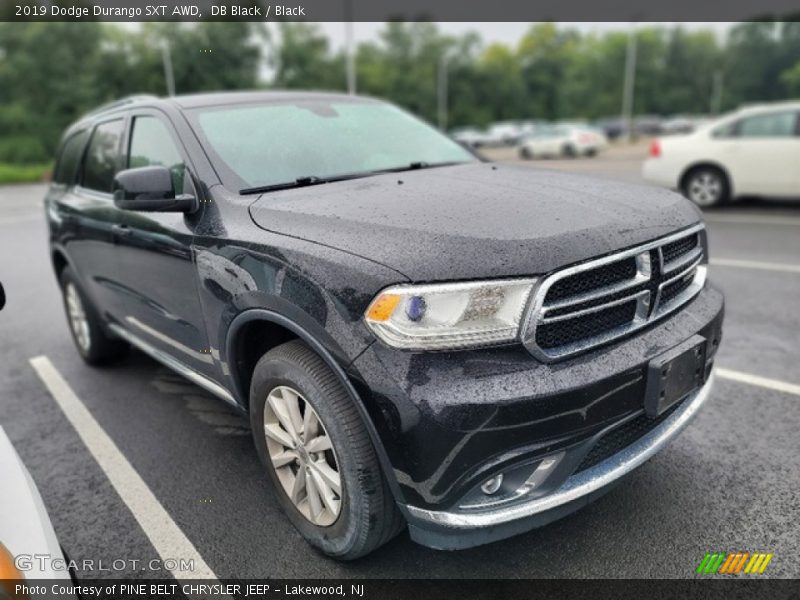 DB Black / Black 2019 Dodge Durango SXT AWD