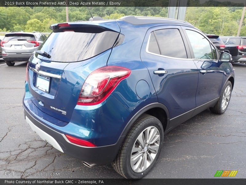 Deep Azure Metallic / Ebony 2019 Buick Encore Preferred AWD