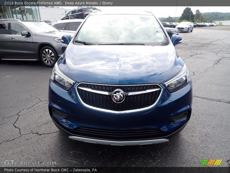 Deep Azure Metallic / Ebony 2019 Buick Encore Preferred AWD