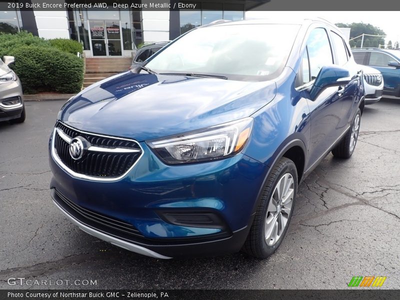 Deep Azure Metallic / Ebony 2019 Buick Encore Preferred AWD