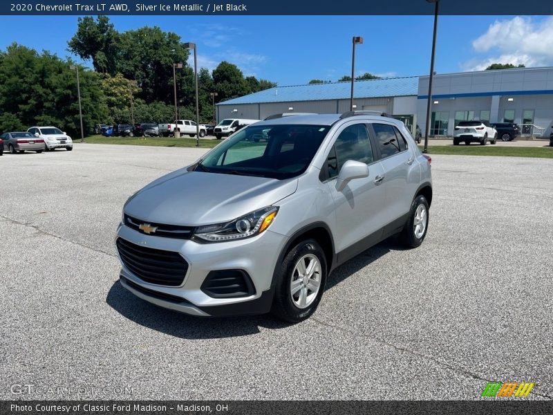 Silver Ice Metallic / Jet Black 2020 Chevrolet Trax LT AWD