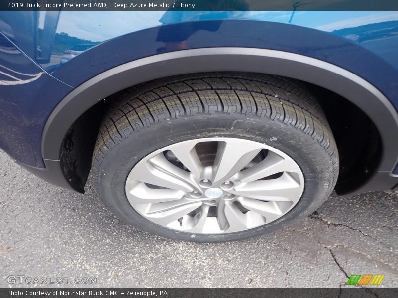 Deep Azure Metallic / Ebony 2019 Buick Encore Preferred AWD