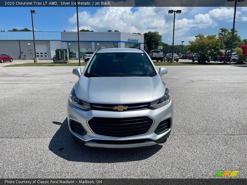 Silver Ice Metallic / Jet Black 2020 Chevrolet Trax LT AWD