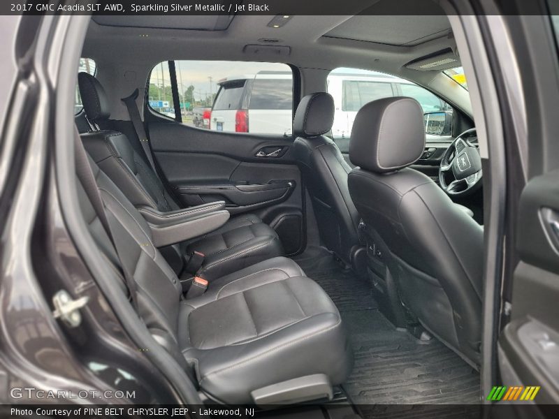 Sparkling Silver Metallic / Jet Black 2017 GMC Acadia SLT AWD