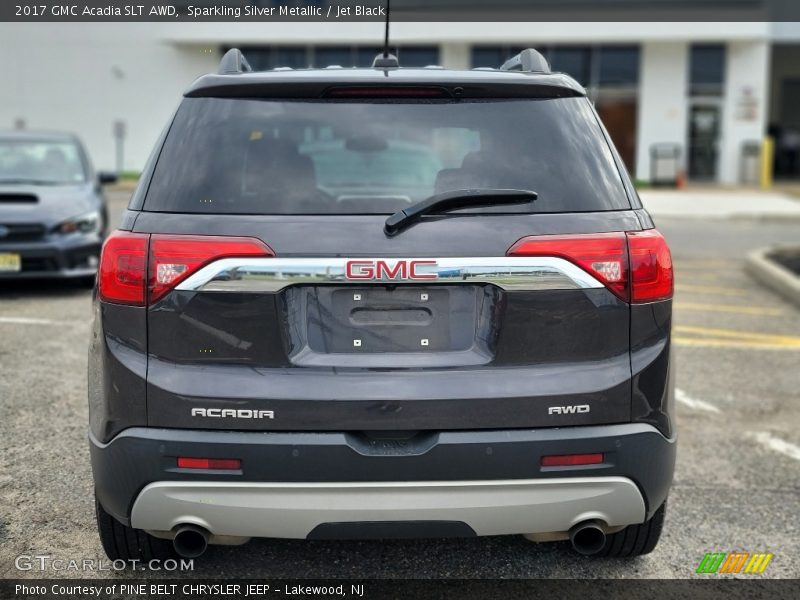 Sparkling Silver Metallic / Jet Black 2017 GMC Acadia SLT AWD