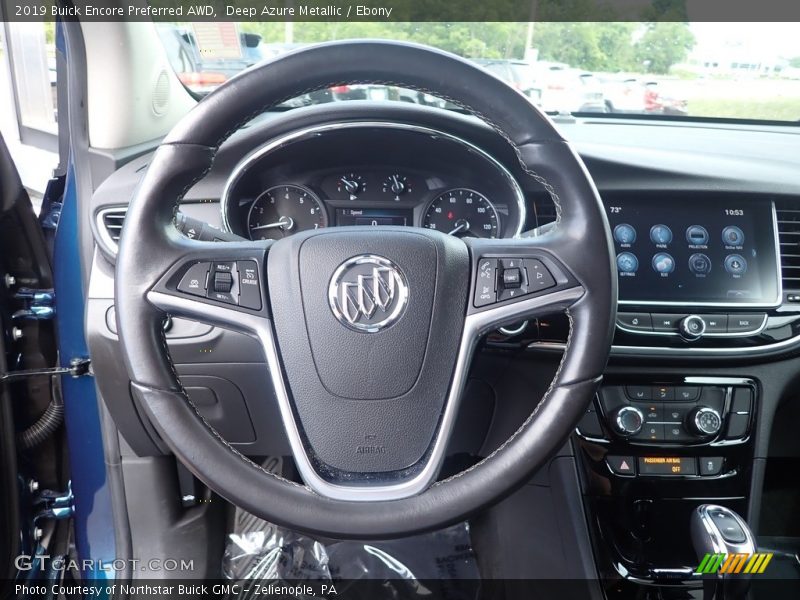 Deep Azure Metallic / Ebony 2019 Buick Encore Preferred AWD