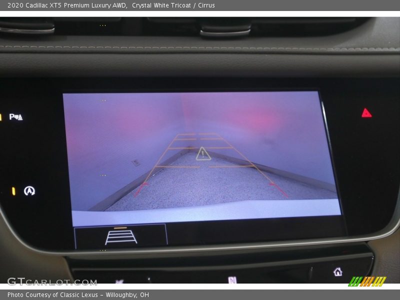 Crystal White Tricoat / Cirrus 2020 Cadillac XT5 Premium Luxury AWD