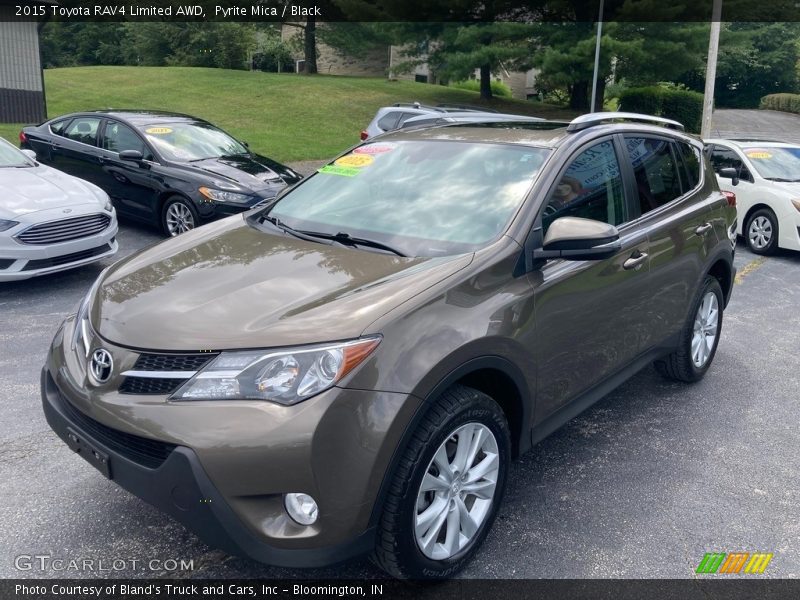 Pyrite Mica / Black 2015 Toyota RAV4 Limited AWD