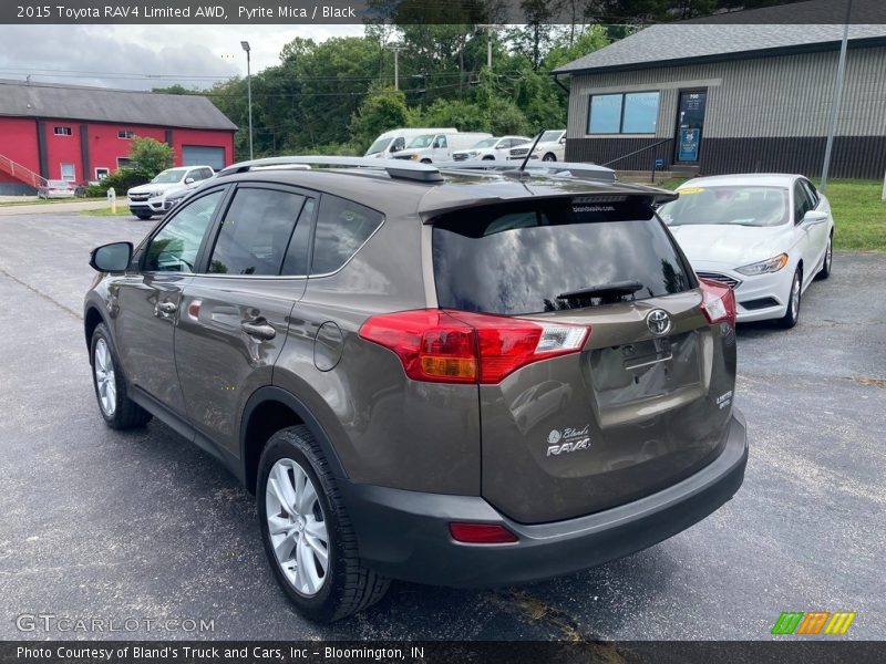 Pyrite Mica / Black 2015 Toyota RAV4 Limited AWD