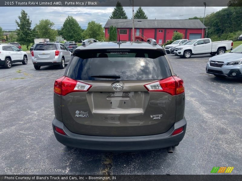 Pyrite Mica / Black 2015 Toyota RAV4 Limited AWD