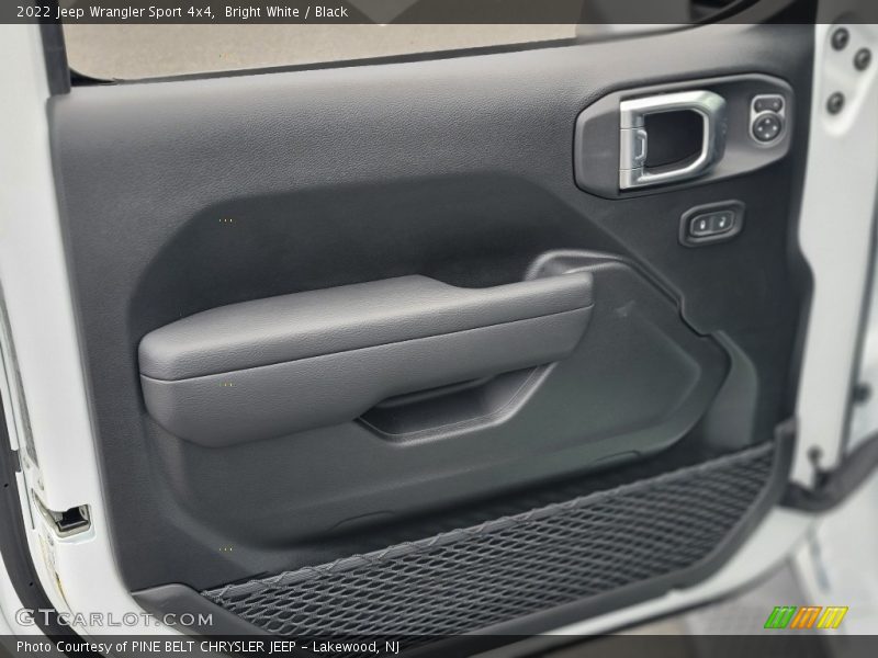 Door Panel of 2022 Wrangler Sport 4x4