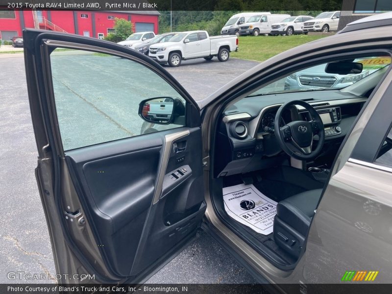 Pyrite Mica / Black 2015 Toyota RAV4 Limited AWD