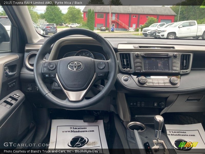 Pyrite Mica / Black 2015 Toyota RAV4 Limited AWD