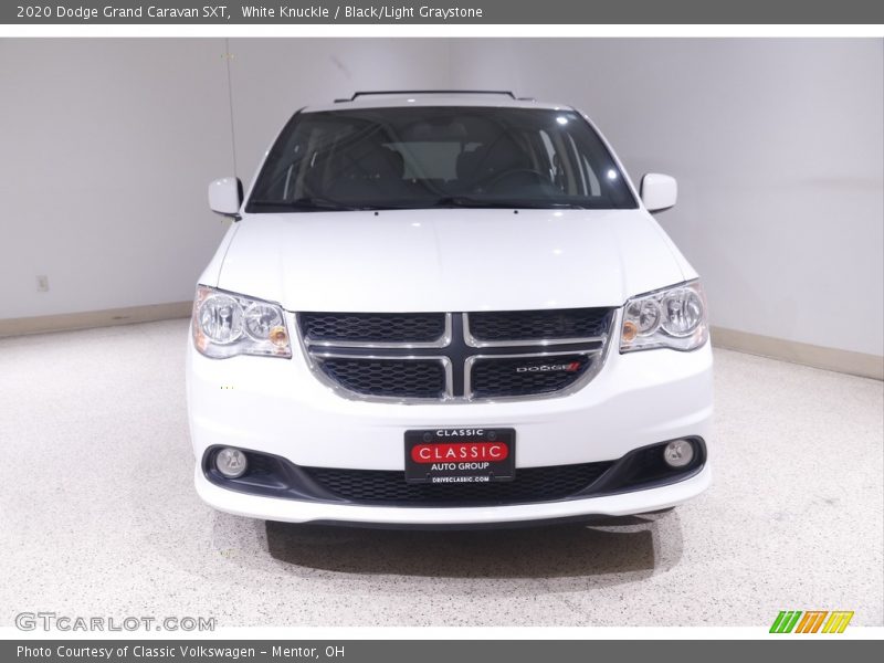 White Knuckle / Black/Light Graystone 2020 Dodge Grand Caravan SXT