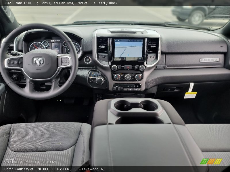 Dashboard of 2022 1500 Big Horn Quad Cab 4x4