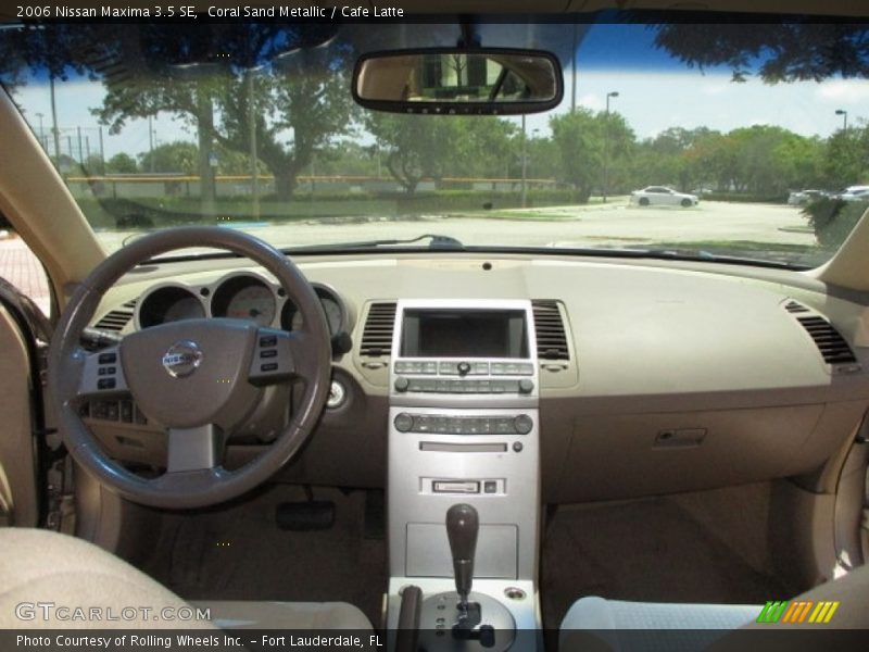 Coral Sand Metallic / Cafe Latte 2006 Nissan Maxima 3.5 SE