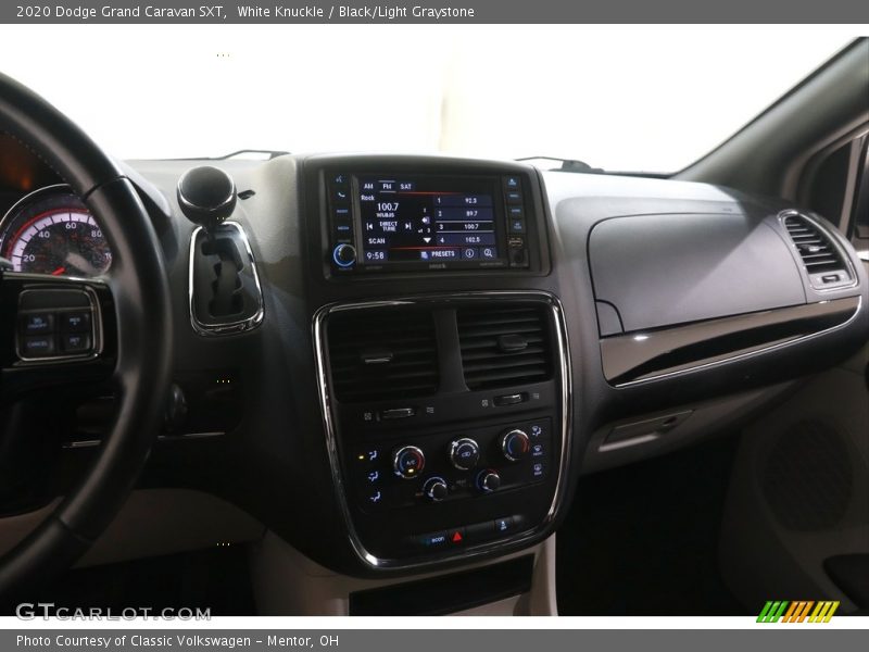 White Knuckle / Black/Light Graystone 2020 Dodge Grand Caravan SXT