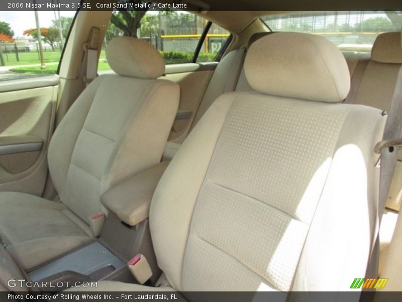 Coral Sand Metallic / Cafe Latte 2006 Nissan Maxima 3.5 SE