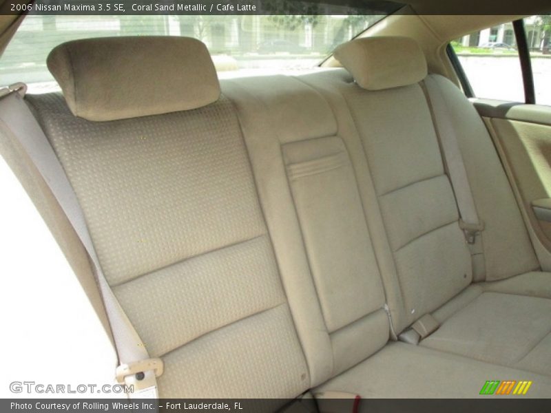 Coral Sand Metallic / Cafe Latte 2006 Nissan Maxima 3.5 SE