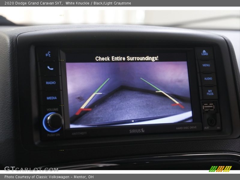 White Knuckle / Black/Light Graystone 2020 Dodge Grand Caravan SXT