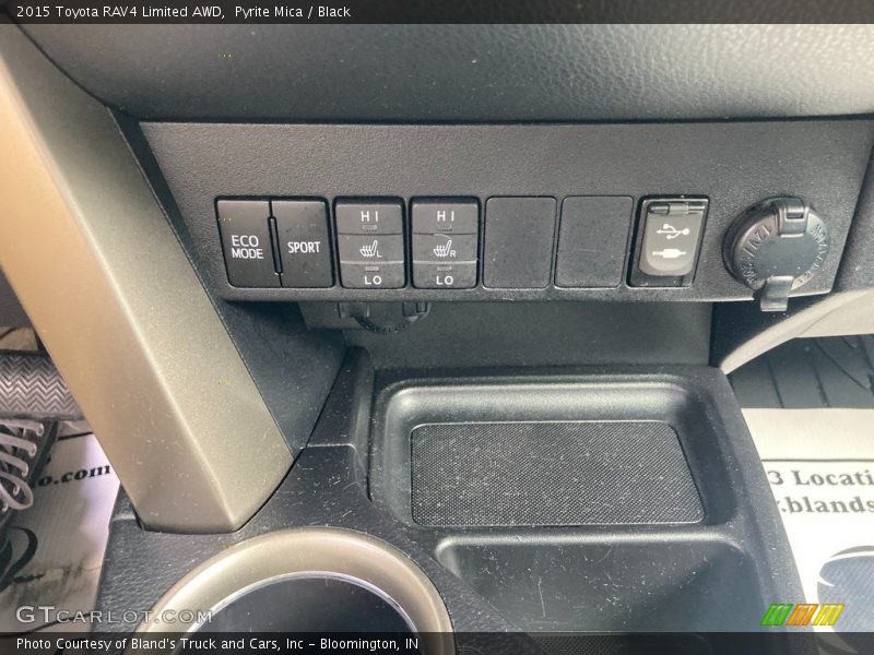 Pyrite Mica / Black 2015 Toyota RAV4 Limited AWD